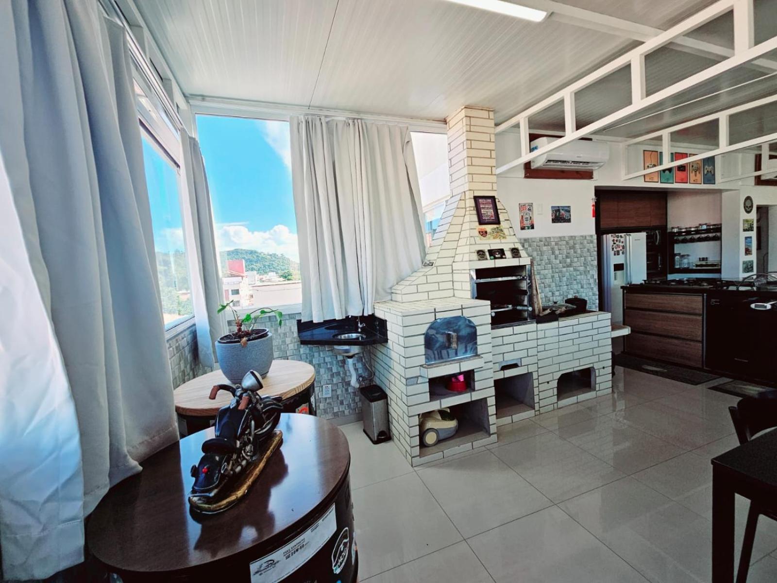 Apartamento Cobertura Gourmet á 300mts Da De Canasvieiras Norte Da Ilha De Floripa *